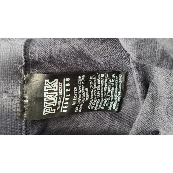 Women’s‎ PINK Victoria’s Secret Seamless leggings Gray size Medium - Picture 3 of 3